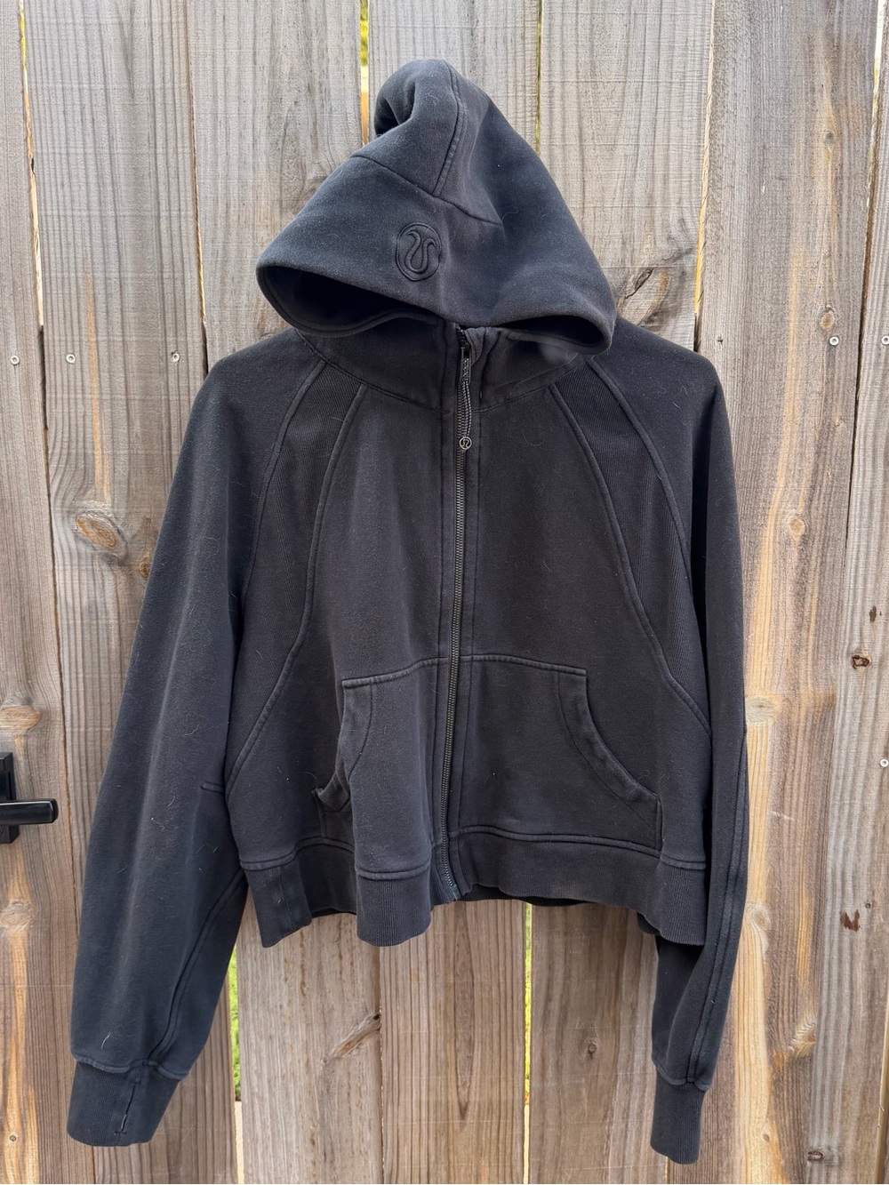 Lululemon Scuba Oversized Full Zip Black Size M/L